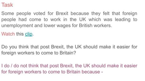 Impact of Brexit | Teaching Resources