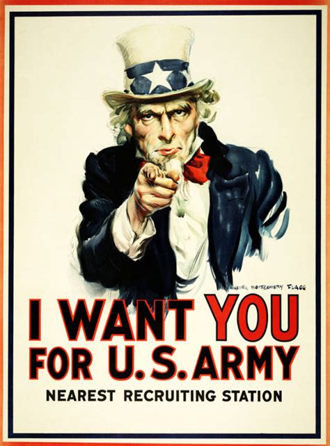 Uncle Sam | World War I Posters | I Want You | Army Recruiting Poster | Pritzker Military Museum ...