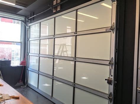 Aluminum Glass Garage Overhead Sectional Roller Doors in New Jersey, New York City, Brooklyn ...