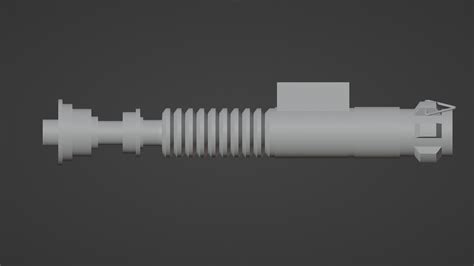 ArtStation - Luke Skywalker's Lightsaber | Game Assets