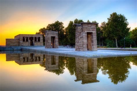 Templo de Debod in Madrid | El templo de debod, Templo de debod madrid, Que hacer en madrid