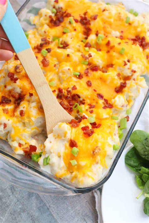 Loaded Baked Potato Casserole - The Diary of a Real Housewife