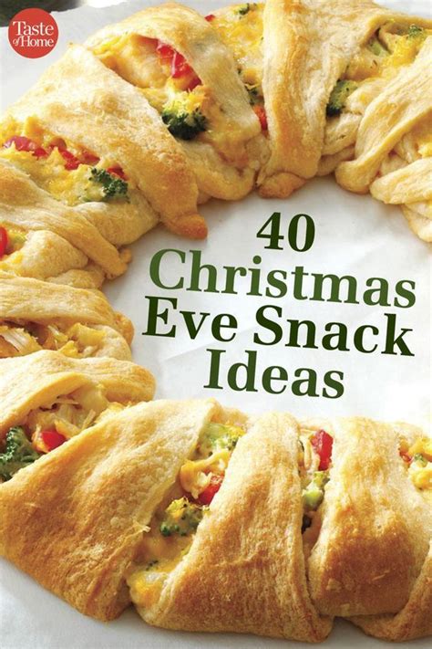 40 Christmas Eve Snack Ideas | Christmas recipes appetizers, Christmas ...