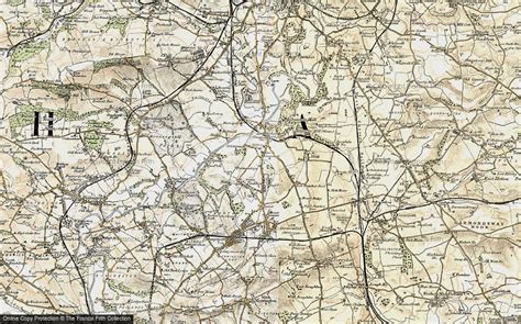 Old Maps of Croxdale, Durham - Francis Frith