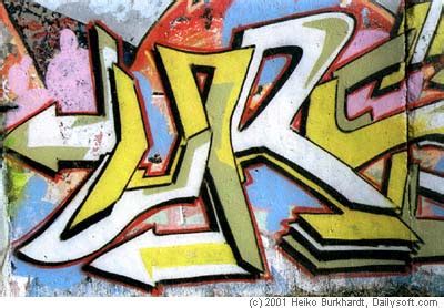 Berliner Mauerkunst und Graffiti