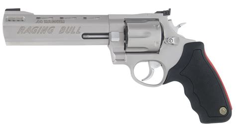 Taurus Model 444 Raging Bull .44 Magnum Stainless Revolver (6.5-inch Barrel) - TAURUS GUNS ONLINE