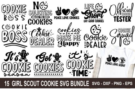 Girl Scout Cookie SVG Bundle Graphic by Buysvgbundles · Creative Fabrica