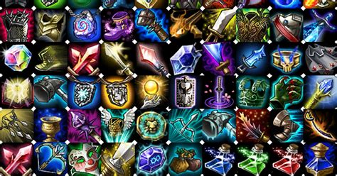 Blizzard Games: League of Legends Item Icons