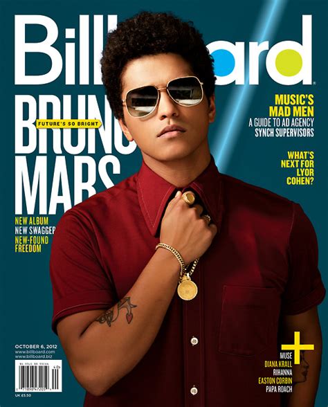 Hot Shot: Bruno Mars' Super Sharp Billboard Cover - That Grape Juice