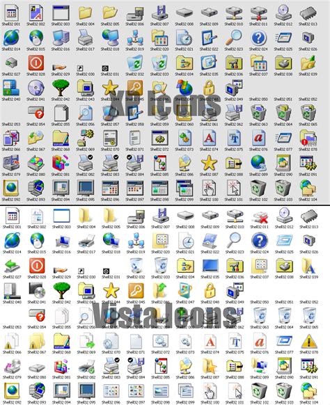 Windows XP and Vista Icons by xulfikar on DeviantArt