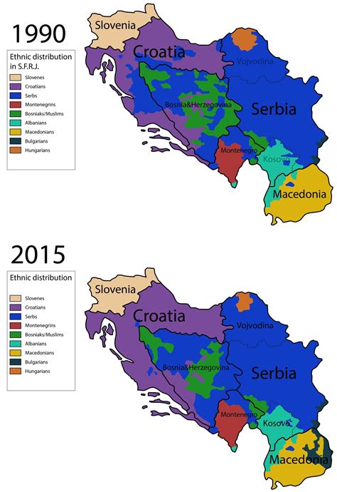 World Maps Library - Complete Resources: Maps Of Yugoslavia Break Up