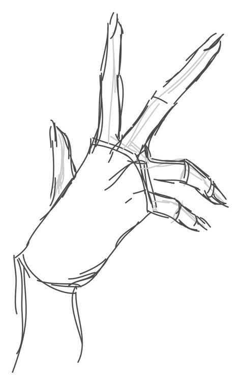 How to draw a woman's hand. Sketching. Step by step | 手のスケッチ, 手イラスト, 簡単スケッチ