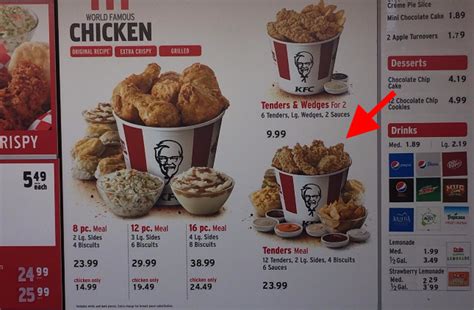 KFC Chicken Tenders Bucket - Truth in Advertising