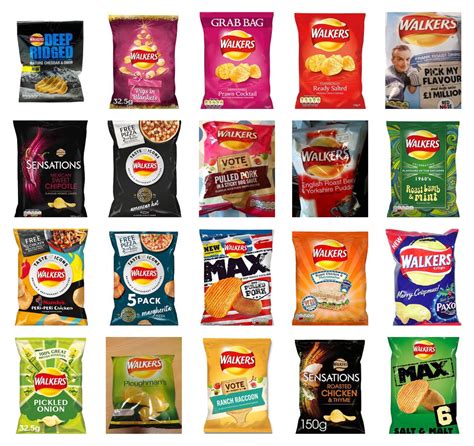 141 flavours – Walkers crisps with lots of Special Editions – Museum of Crisps