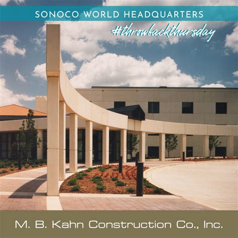 Wayback: Sonoco World Headquarters - M. B. Kahn