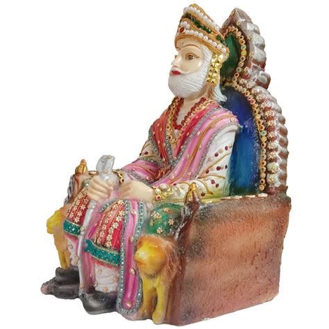 Polyresin Colourful Maharaja Agrasen Statue, For Interior Decor at best price in Meerut