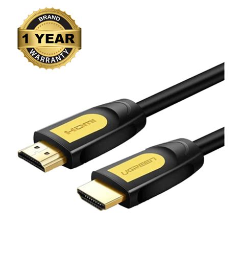 Buy UGREEN 10129 HDMI Round Cable 2m Yellow/Black at Best Price In ...