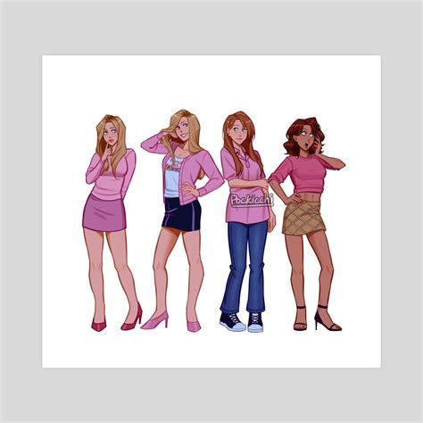 mean girls, an art print by Diana - INPRNT