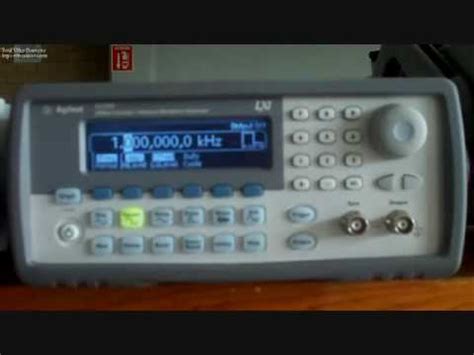 Agilent 33220A expo - YouTube