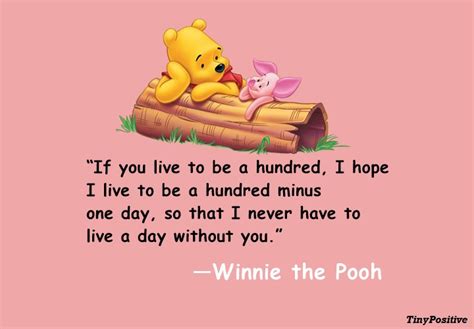 48 Winnie the Pooh Quotes Love, Life and Friendship – Tiny Positive