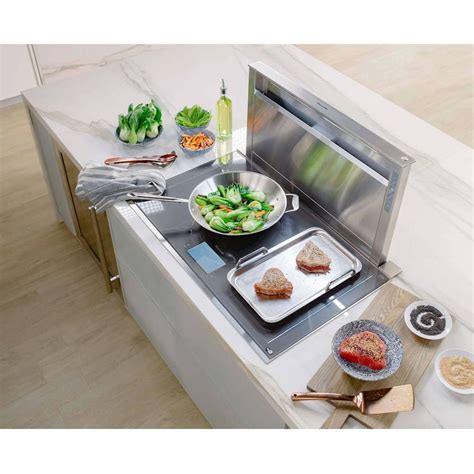 Thermador Masterpiece Series 36" Telescopic Downdraft System Stainless ...