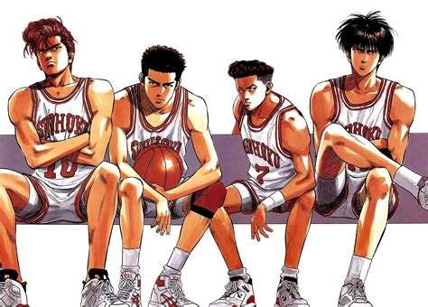 Tags: Slam Dunk, Sakuragi Hanamichi, Rukawa Kaede, Mitsui Hisashi, Miyagi Ryouta Slam Dunk Manga ...