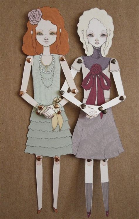 Little Mina Jointed Movable Paper Doll | Paper dolls, Paper doll template, Vintage paper dolls