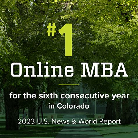 CSU College of Business Online MBA ranked No. 1 in Colorado, among ...