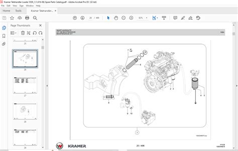 KRAMER Telehandler 5509 Spare Parts List Manual SN416060001 - PDF DOWNLOAD - HeyDownloads ...