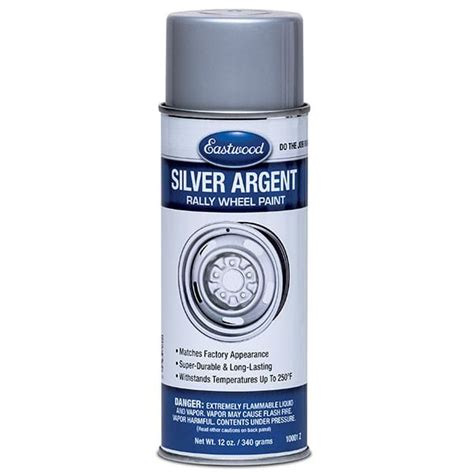 Eastwood Silver / Argent Rally Wheel Paint Aerosol (340g)