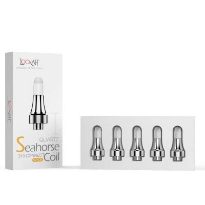 Lookah Seahorse Pro Tips 5-Pack | I Quartz - II Ceramic