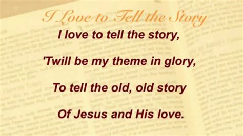 I Love to Tell the Story (Baptist Hymnal #572) - YouTube