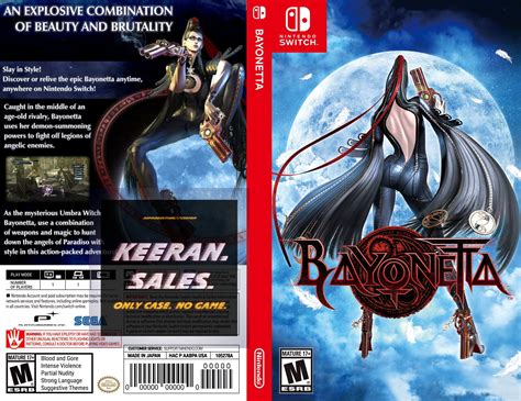 CUSTOM Nintendo Switch Bayonetta CASE - core-global.org