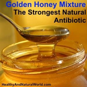 Golden Honey Mixture - The Strongest Natural Antibiotic