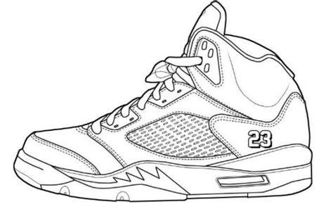 Air Jordans Drawing at GetDrawings | Free download