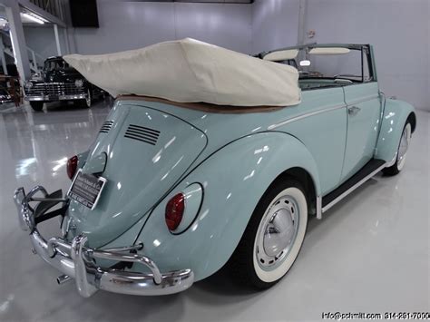 1963 VOLKSWAGEN BEETLE CONVERTIBLE – Daniel Schmitt & Co. Classic Car ...