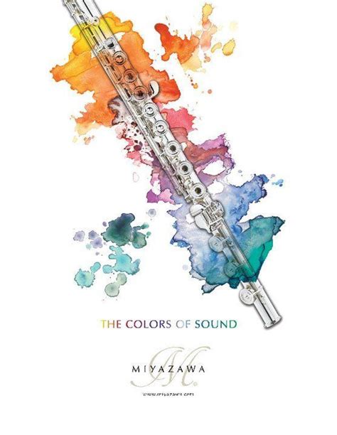 Miyazawa Flutes | Flute drawing, Music drawings, Music artwork