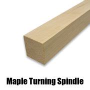Maple Wood Turning Spindle | Chiltern Timber