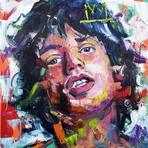 Mick Jagger III Painting by Richard Day