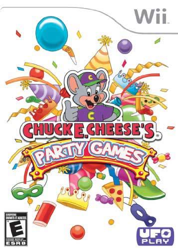 Chuck E Cheese's Party Games Nintendo WII Game