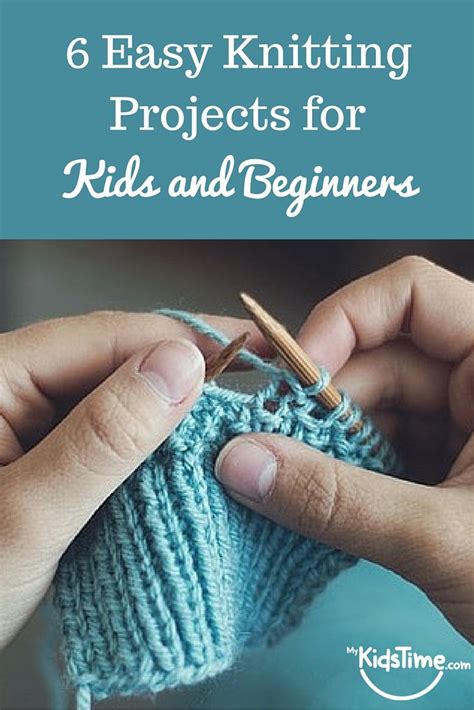 6 easy knitting projects for kids and beginners – Artofit