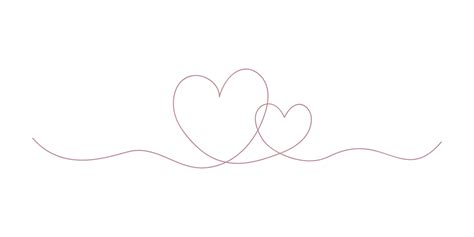 Heart Line Drawing Vector Art, Icons, and Graphics for Free Download