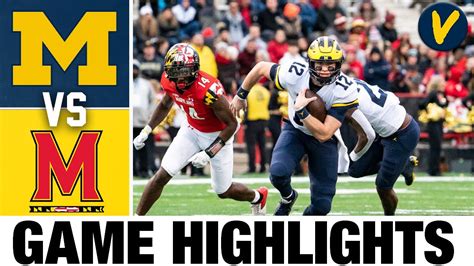 #6 Michigan vs Maryland | College Football Highlights - Win Big Sports