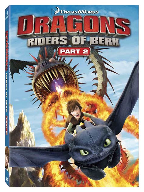 Review @DreamWorks Dragons: Riders of Berk, 2 DVD's, Parts 1 & 2! - Gay NYC Dad