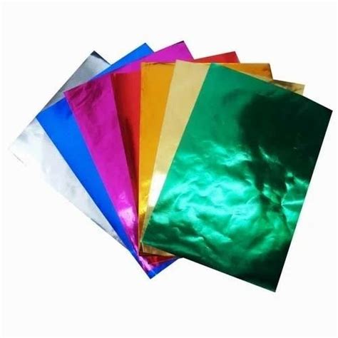 Colored Aluminum Foil, Packaging Type: Packets | ID: 12712091255