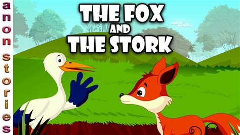 The Fox And The Stork Story | English Animated Short Stories | Moral Stories In English For ...