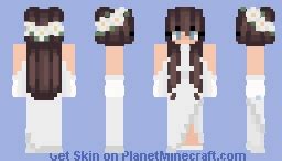 Wedding Dress Minecraft Skin