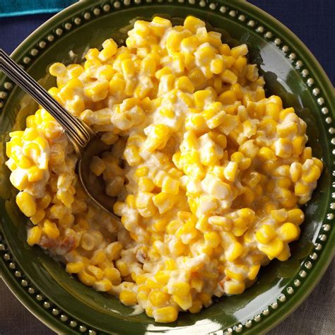 Cheesy Slow-Cooked Corn Recipe | Taste of Home