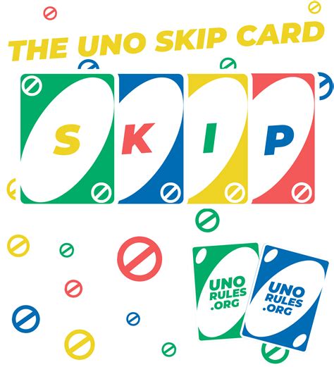 Uno Skip Card - Block and annoy the player next to you - Unorules.org