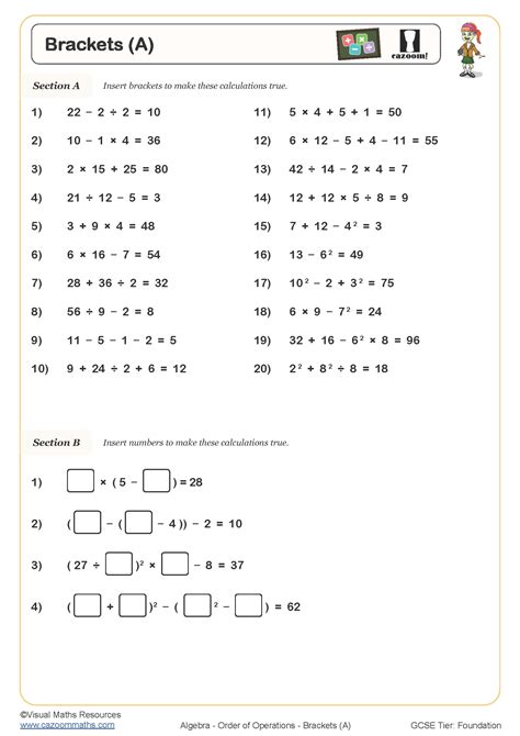 Bodmas Grade Worksheet Live Worksheets, 52% OFF